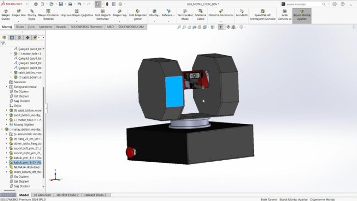 solidworks ile 3d Modelleme ve teknik tasarım yapabilirim