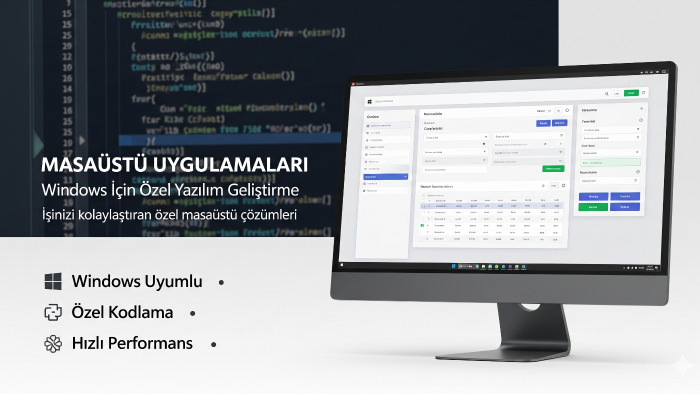 özel masaüstü uygulamanızı geliştiririm