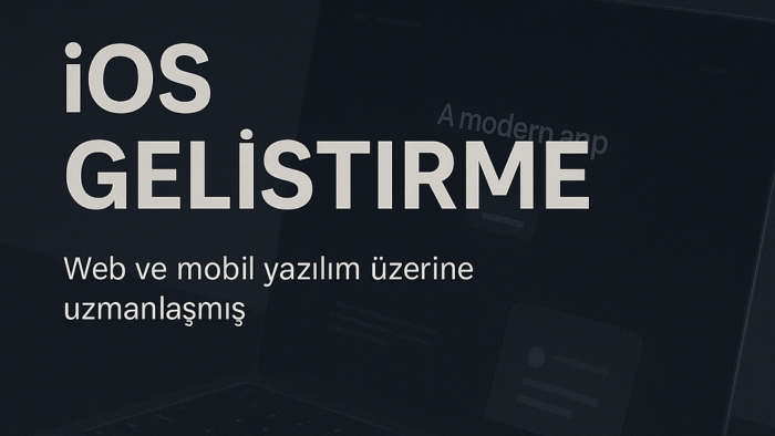 iOS için istediğiniz mobil uygulamayı yaparım
