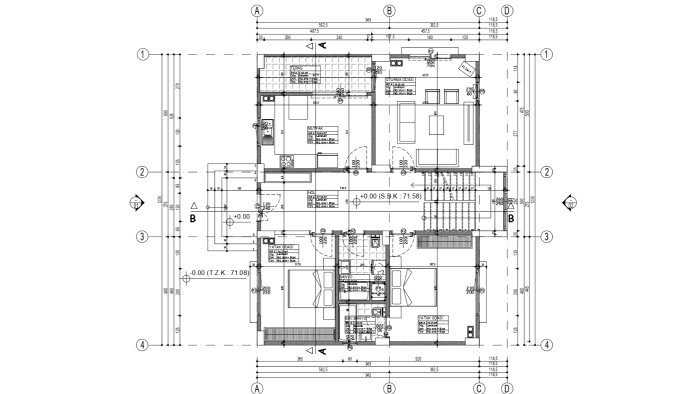 Autocad mimari proje plan kesit görünüş çizimlerini yaparım