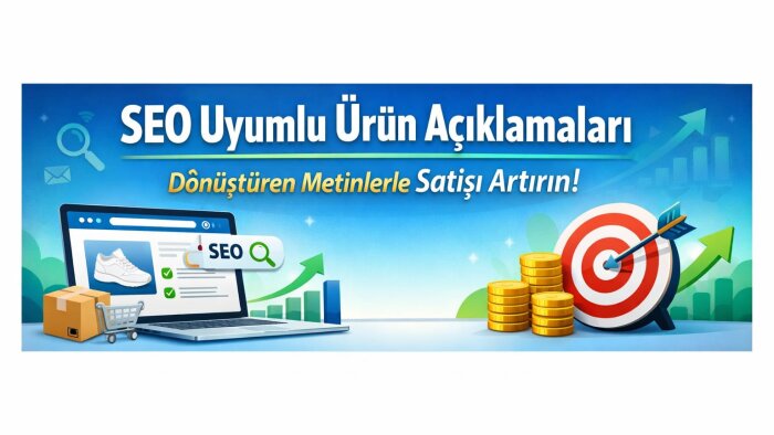 SEO uyumlu ve satış odaklı ürün açıklamaları yazarım