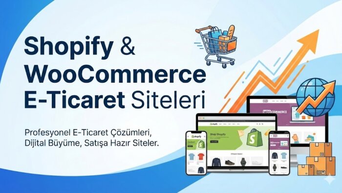 Shopify altyapısında profesyonel siteler yaparım