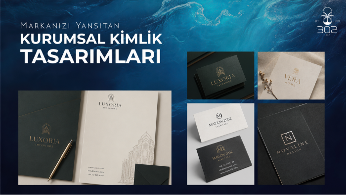 profesyonel olarak kurumsal kimlik, kartvizit tasarlarım