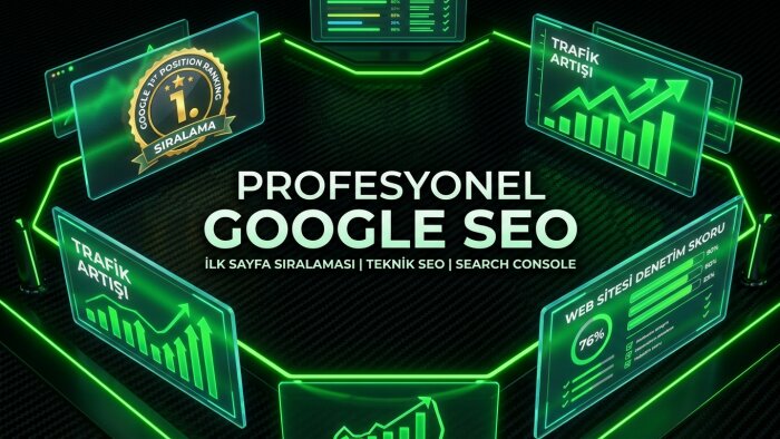 web sitenize profesyonel Google SEO çalışması yapabilirim