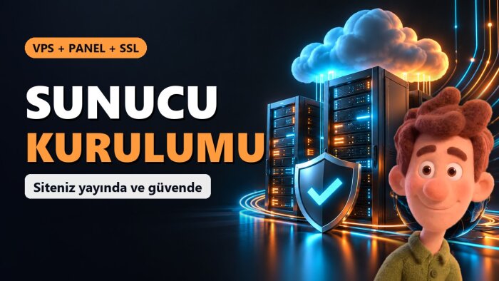 sunucunuzu kurar, sitenizi güvenli şekilde yayına alırım