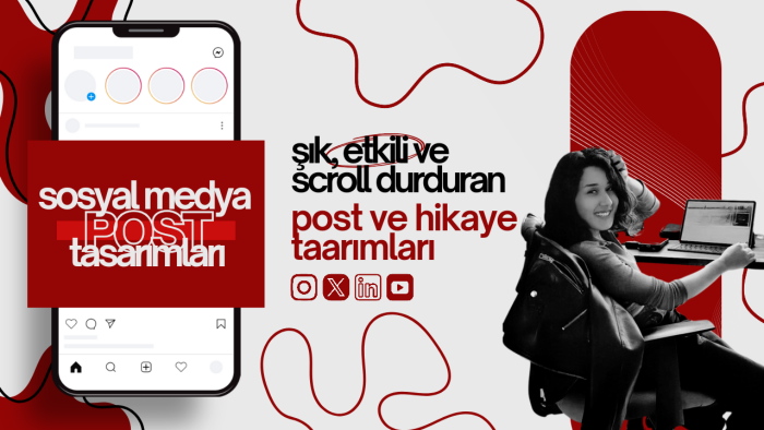 sosyal medya hesaplarınız için tasarımlar yaparım