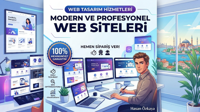 profesyonelce kişisel veya kurumsal web sitenizi yaparım