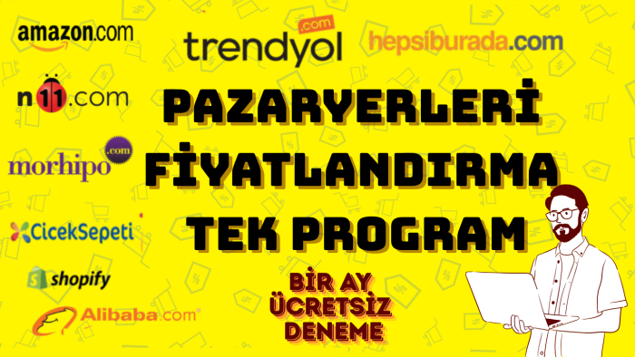 pazaryeri ürün fiyatlandırma ve barkod işlemleri yapıyorum