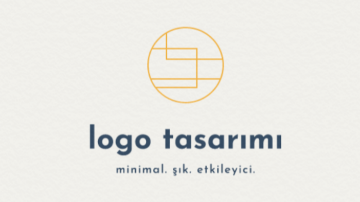minimalist logolar tasarlayabilirim