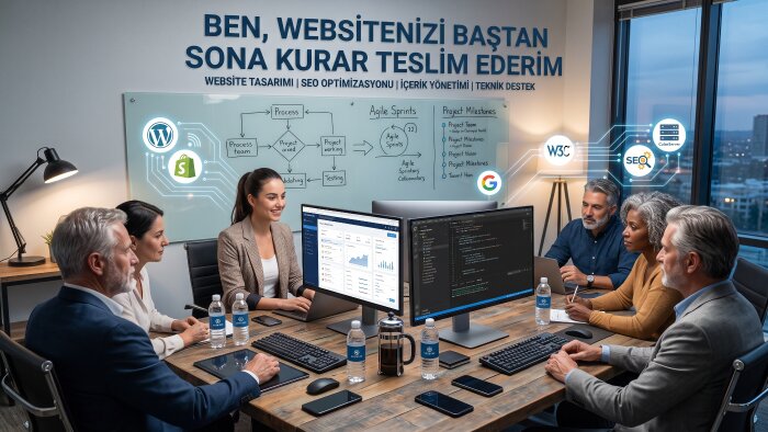 websitenizi baştan sona kurar teslim ederim