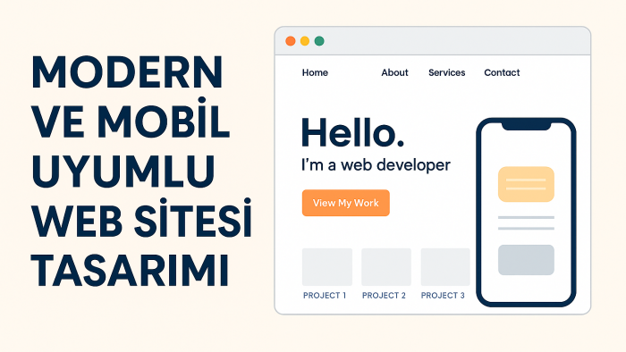 modern ve kullanıcı dostu web siteleri geliştiriyorum