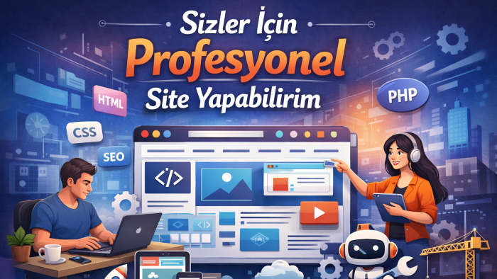 sizler için profesyonel site yapabilirim