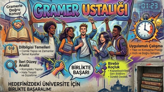 YDT-YDS-YÖKDİL gibi sınavlar için gramer işlerim