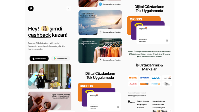 App Landing Page yaparım