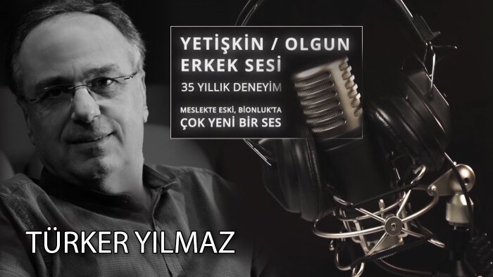 Türkçe seslendirmede 35 yıllık deneyimimle hizmetinizdeyim