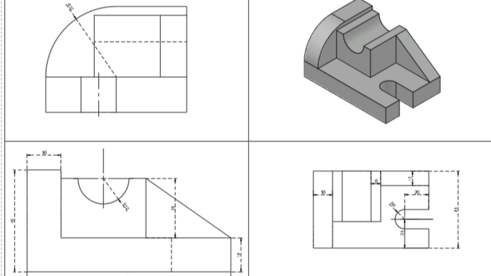  AutoCAD ile 2D CAD çizimleri ve mekanik teknik yapıyorum