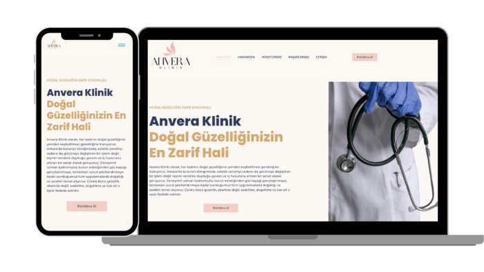 sağlık sektörüne özel web sitesi kurulumu yaparım