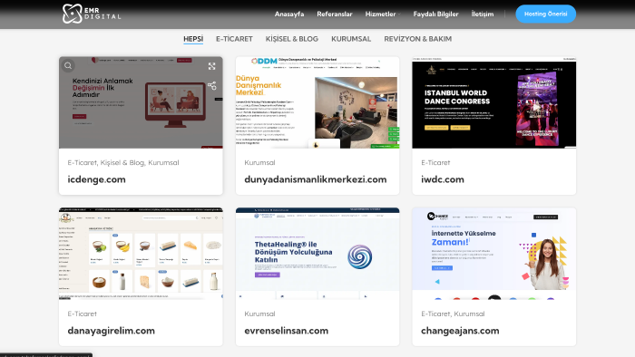 profesyonel ve özgün web tasarım hizmeti sunuyorum