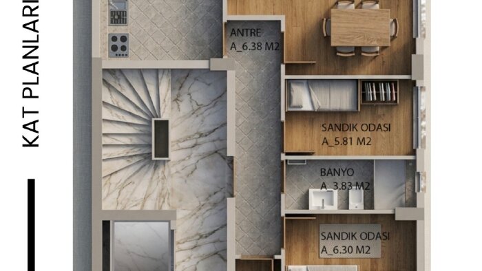 mimarım ve kat planlarınızın modellemesini yapıyorum