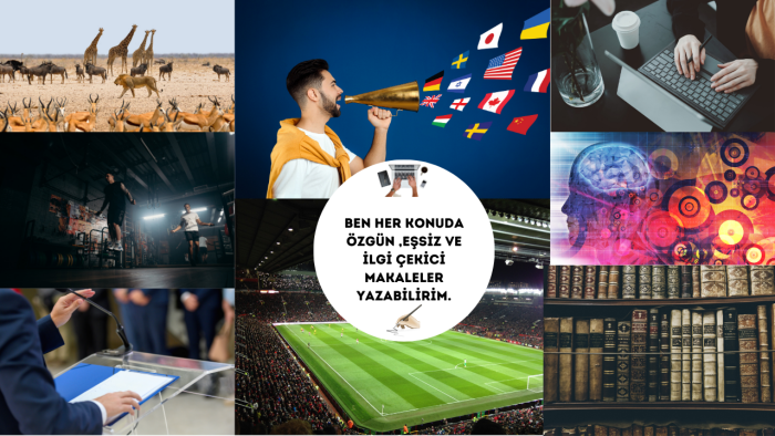 harika, benzersiz ve ilgi çekici blog yazıları yazabilirim