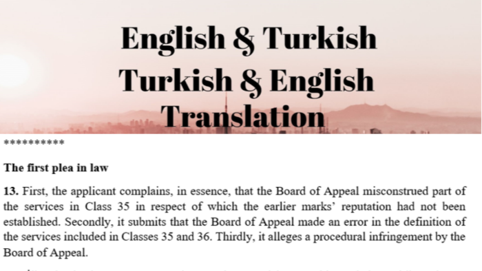 çevirilerinizi hızlı ve profesyonel düzeyde yaparım