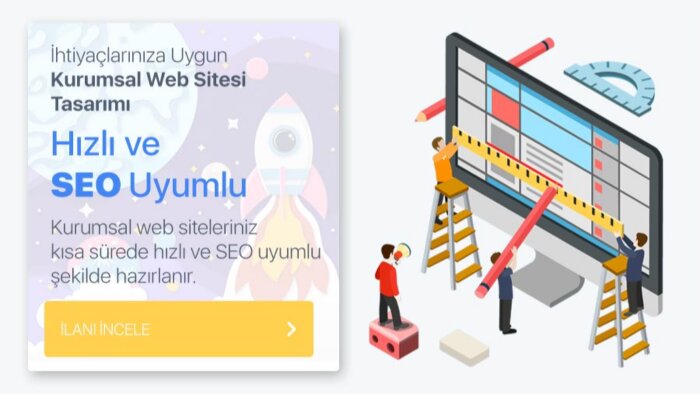 sizler için kurumsal web sitesi yapabilirim