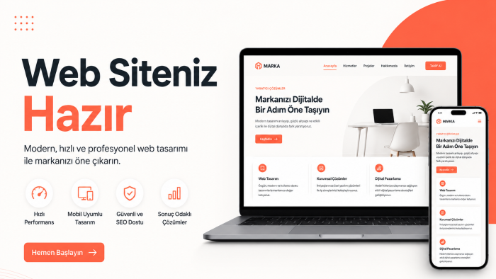 işletmeniz için modern ve mobil uyumlu web sitesi yaparım