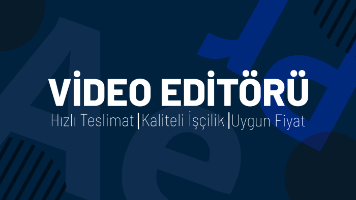 sizin tarzınızı yansıtan video düzenleyebilirim