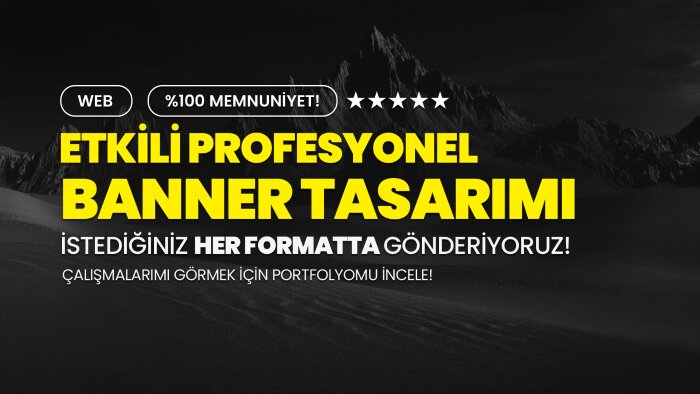 size reklam banner tasarımı yapabilirim
