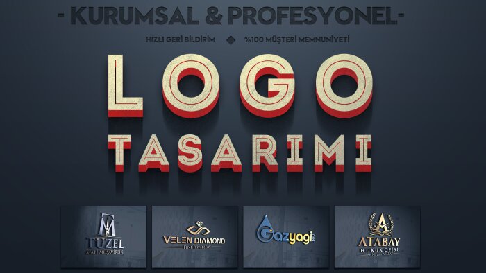 Kurumsal logonuzu hazırlayabilirim