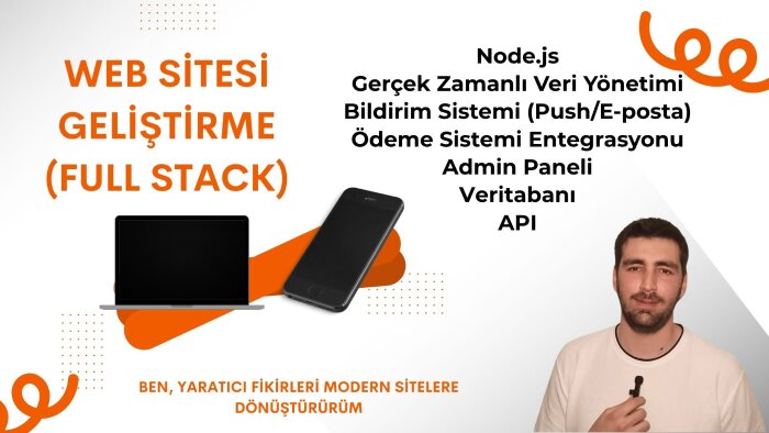 ihtiyaçlara özel web çözümleri üretirim