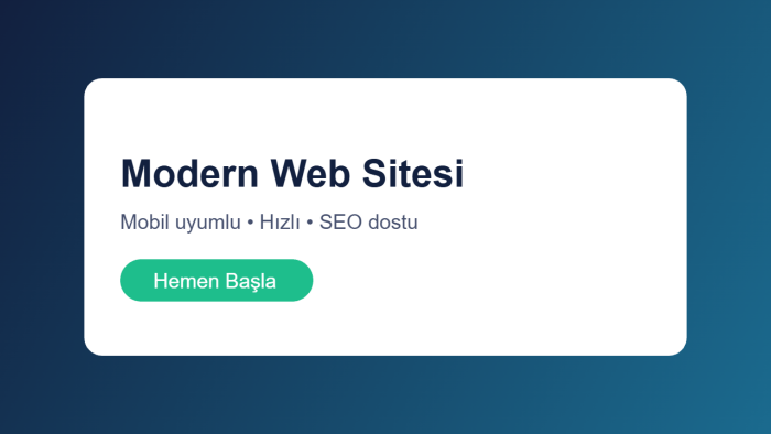 uygun fiyata modern ve mobil uyumlu web sitesi yaparım