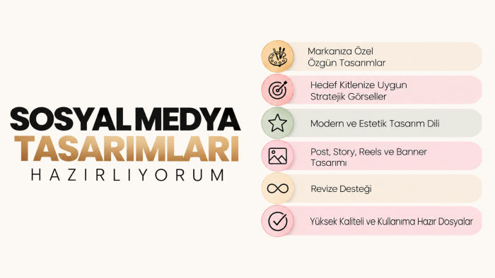 sosyal medya tasarımları hazırlıyorum