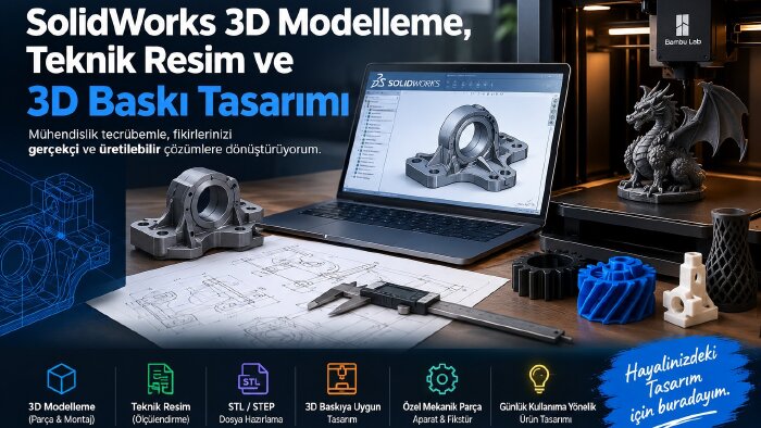 fikirlerinizi 3D modele dönüştürüyorum
