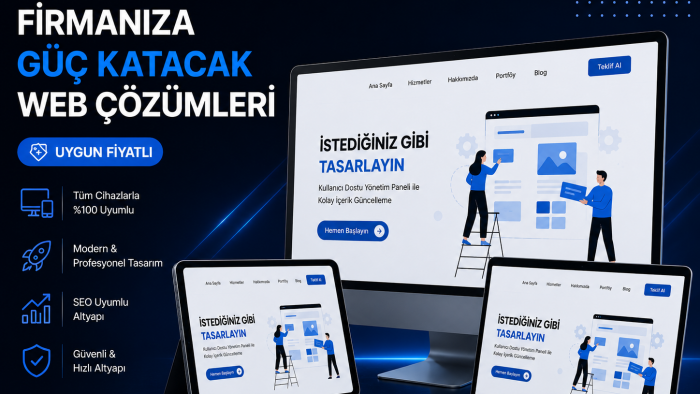 sizlere profesyonel uygun fiyatlı web sitesi yapıyorum