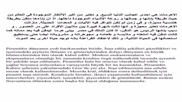 Arapçaya dair her konuda çevirilerinizi yapabilirim