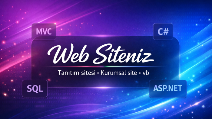 ASP.NET Core MVC ile kurumsal web projeleri kodlarım