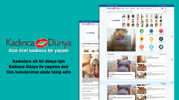 Kadınca Dünya sitemizde tanıtım yazınızı yayınlıyorum