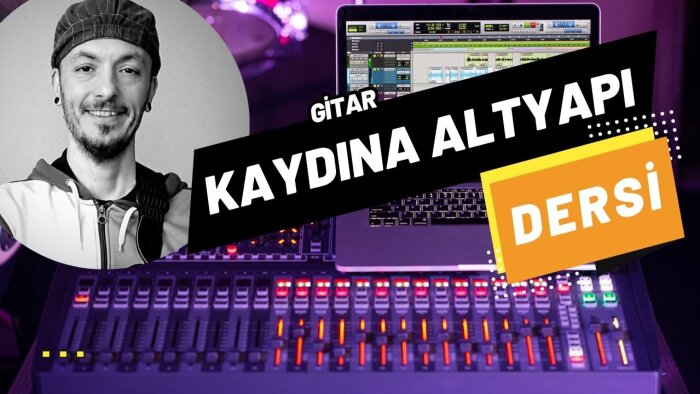 gitar kaydınız için altyapı müziği yazmasını anlatırım