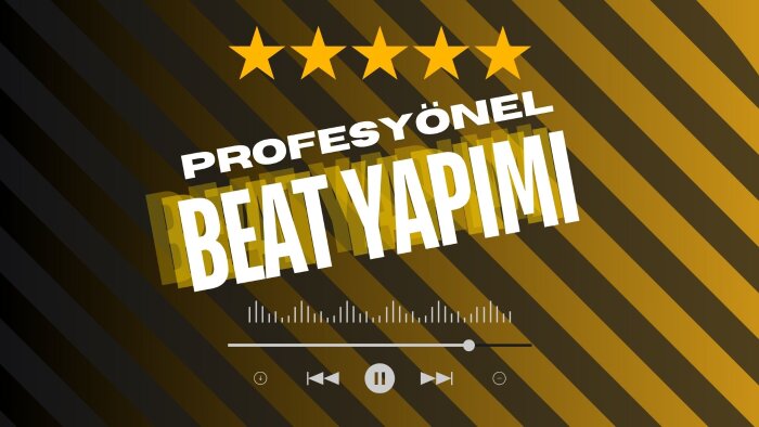 sizin için istediğiniz türde profesyönel beat yapabilirim