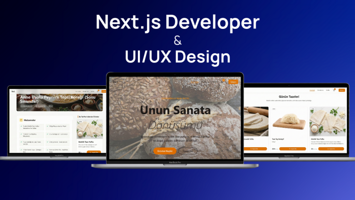 Next.js ile size özel yönetim panelli web sitesi yaparım