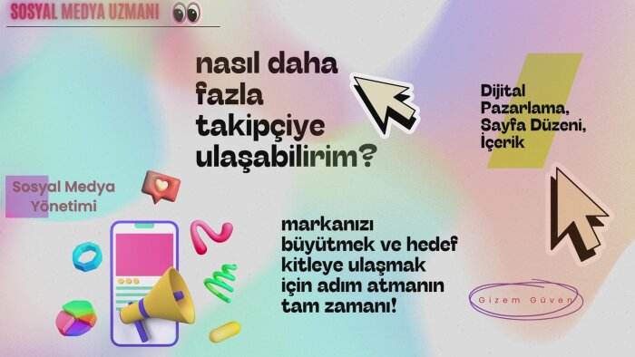 sosyal medya hesabınızı yönetirim