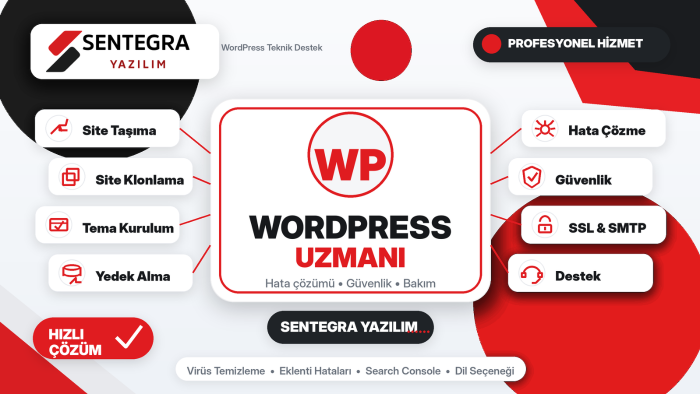 profesyonel olarak WordPress ve PHP işlerinizi yaparım