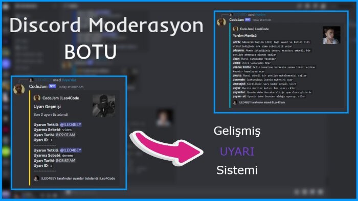 Disord.Py ile istediğiniz özelliklerde botu kodlarım