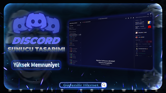 kişiye özel bir discord sunucusu tasarlayabilirim