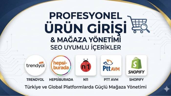 mağazalarınız için seo uyumlu ürün girişi yaparım