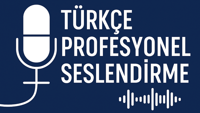 kitaplarınızı, videolarınızı seslendirebilirim