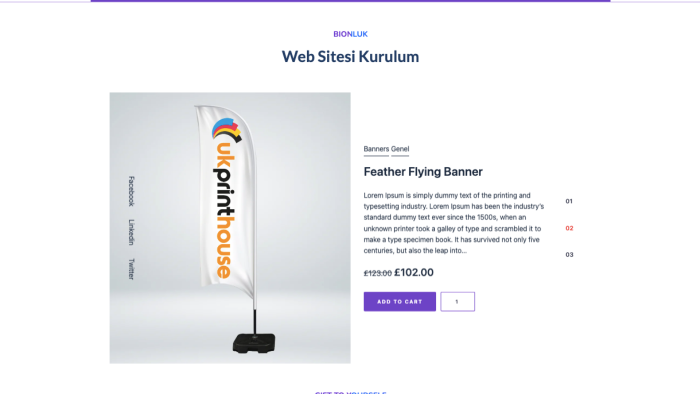 WooCommerce e-ticaret sitenizi, ürünlerinizi oluşturabilirim