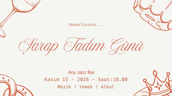 özel günleriniz için davetiyenizi tasarlayabilirim