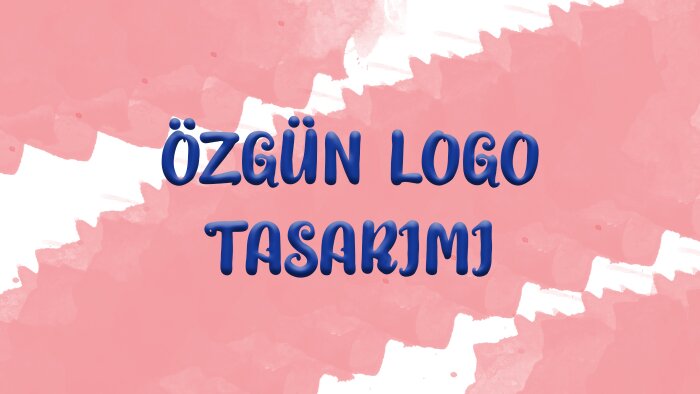 sizin için özgün logo tasarımı yapabilirim